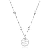 Collana Sagapo Donna in Acciaio SWH10